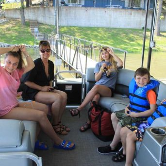group of people on boat