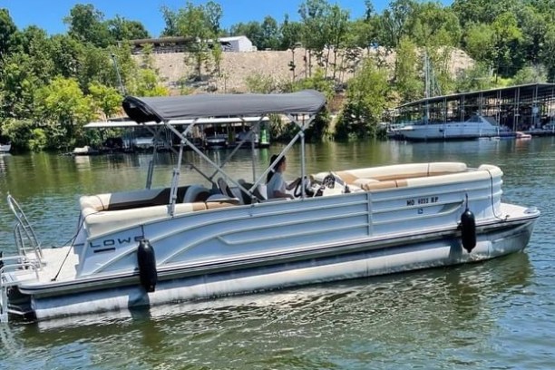 a small boat in a body of water