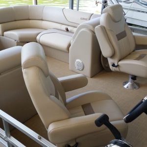 a motorcycle parked in front of a mirror posing for the camera