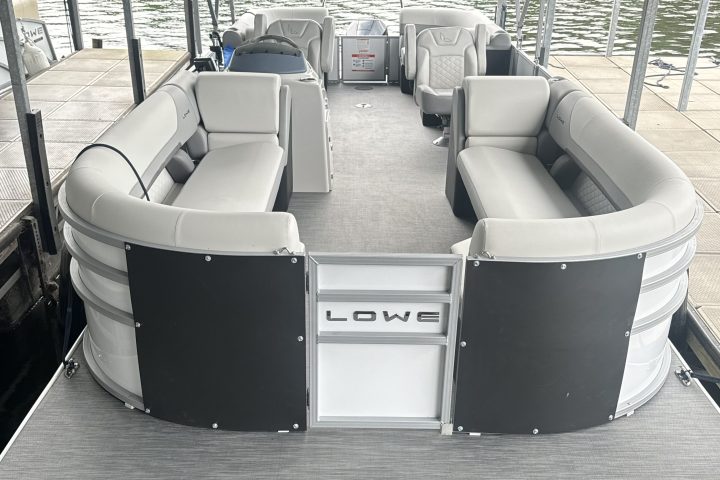 a boat sitting on top of a table